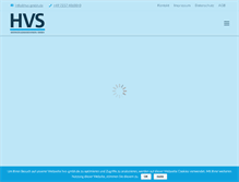 Tablet Screenshot of hvs-gmbh.de